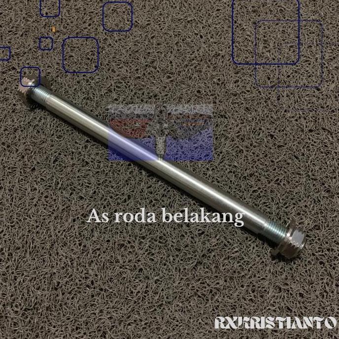 Promo AS RODA DEPAN BELAKANG AS ARM CUSTOM BAUT STAINLESS  RXKING RX KING CUSTOM STAINLES Diskon
