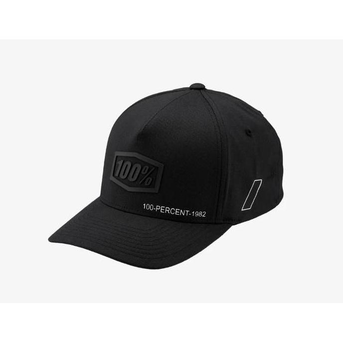 Hat 100% Flexfit Shadow Black / Topi Flexfit Ride100Percent ORIGINAL