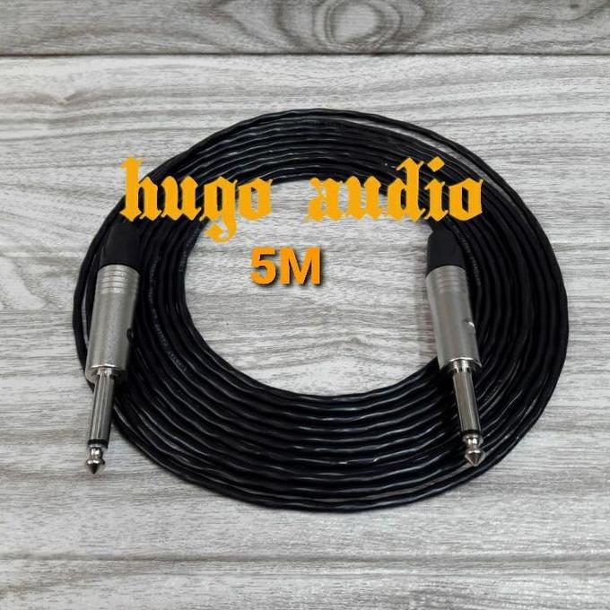 Promo KABEL AUDIO CANARE KECIL JACK AKAI MONO TO JACK AKAI MONO 5M Diskon