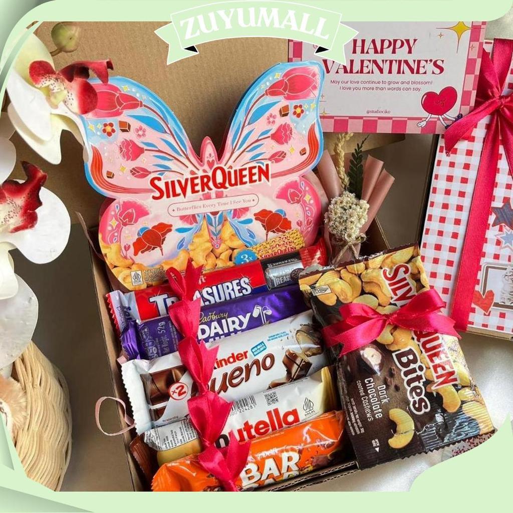 Kado Ulang Tahun Cewek Cowok Wisuda Ultah Hampers Coklat Valentine Gift Box Birthday S Ori