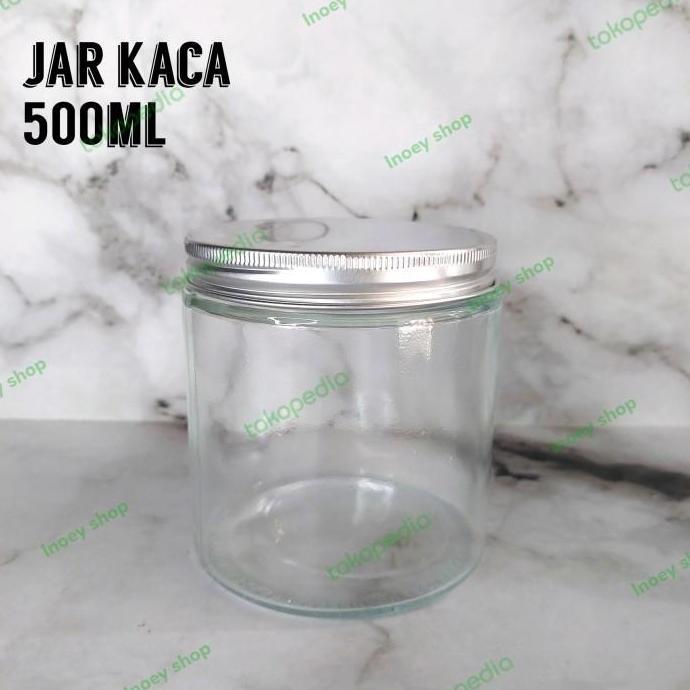 TOPLES JAR KACA BULAT 500ML