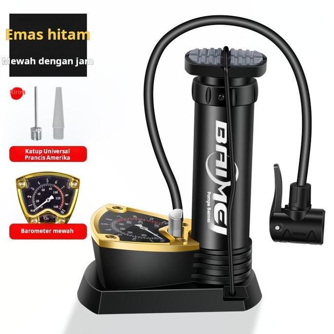 Pompa kaki Baimei bertekanan tinggi sepeda mobil listrik sepeda motor mini portabel rumah tangga Pom