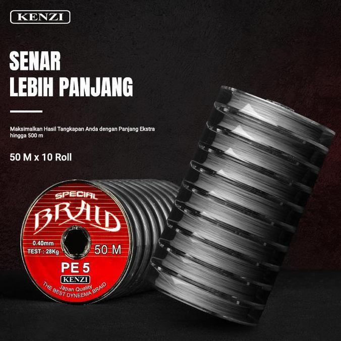 PE KENZI BRAID X4 50M CONNECTING