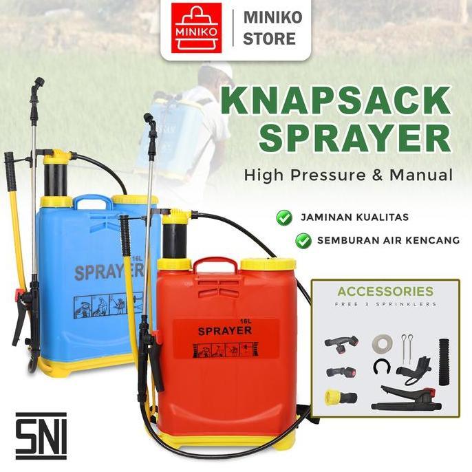 KIKI_GROSIR - SPRAYER 16 LITER ALAT SEMPROTAN HAMA TANAMAN PERKEBUNAN SPRAYER MANUAL