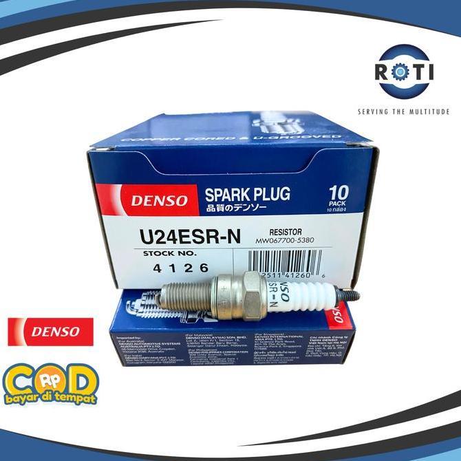 DE56 - DENSO U24ESR-N BUSI VIXION / JUPITER MX-KING / THUNDER EN125