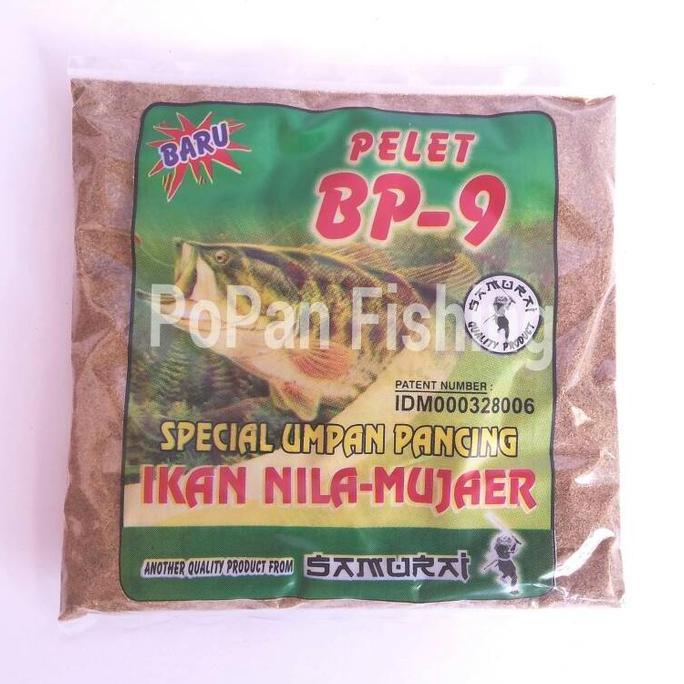 Umpan Pelet BP9 BP 9 Nila Mujaer