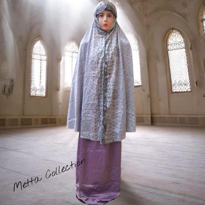 Mukena Armanii Silk Satin Print / Motif Anak Kids Premium 5 - 10 Tahun