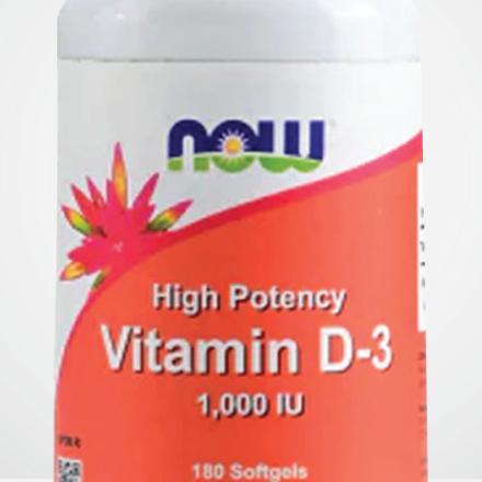 Now D3 1000 Iu Vit D3 1,000Iu 180 Softgels Vitamin D3 1000Iu