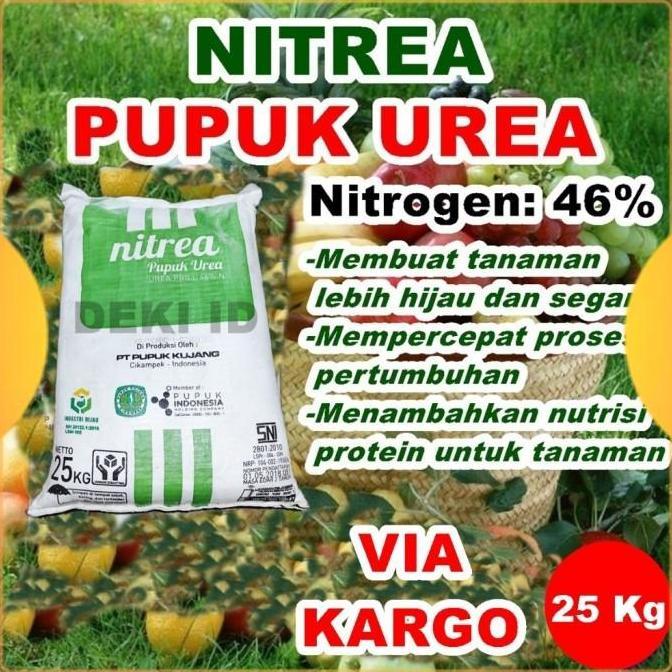 Urea Nitrea 25 Kg Via Kargo Pupuk Kujang Kemasan Pabrik