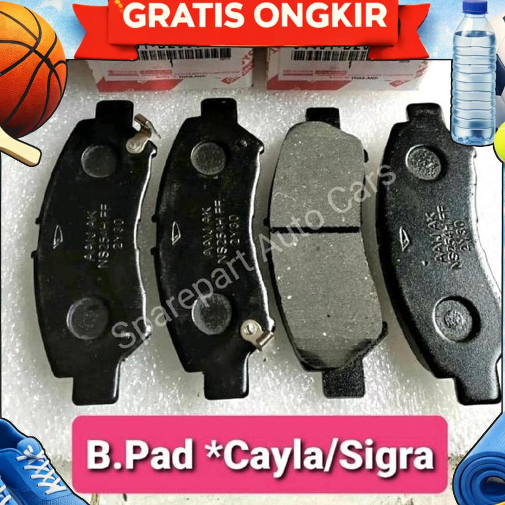 Brake Pad Front Kanvas Kampas Rem Depan Toyota Calya Sigra 1 Set