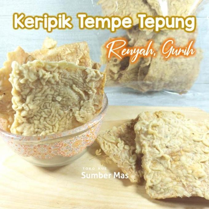 KERIPIK TEMPE/TEMPE TEPUNG/TEMPE KOTAK CRISPY - 1/2 kg / Tempe daun jeruk HS