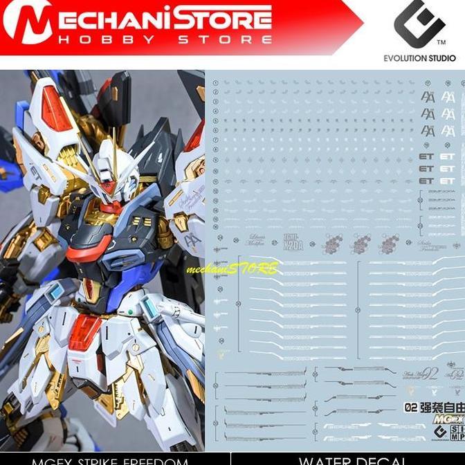 EVO Decal MGEX - MGEX02 Strike Freedom