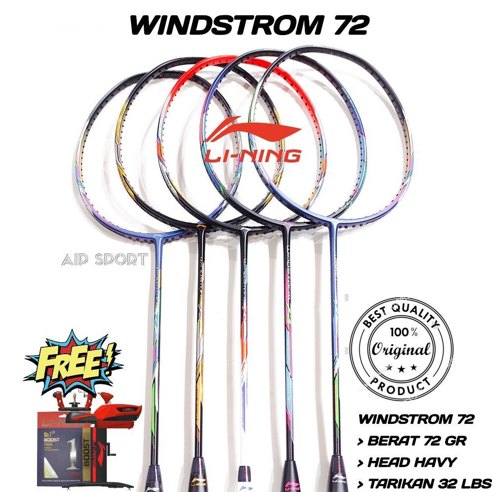 Raket Badminton Li-ning Windstrom 72 Original