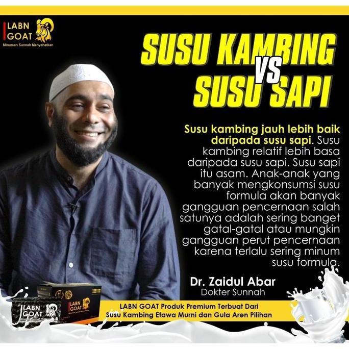 SUSU KAMBING ETAWA LABN GOAT SUPER GULA AREN / SUSU LABN GOAT -ISI 10 SACHET- SUPER LABN GOAT