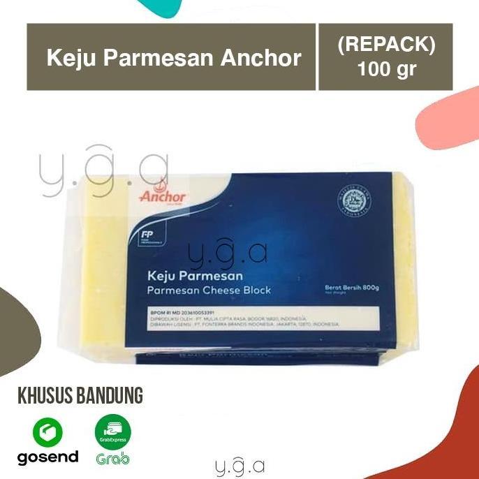 ANCHOR Keju Parmesan (REPACK) 100gr / Parmesan Cheese