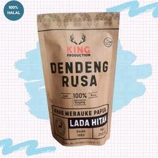 Dendeng Rusa asli merauke manis pedas 250 gram LA