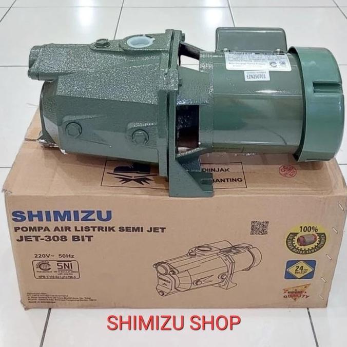 Pompa Air Shimizu Semi Jet 300watt Jet 300bit ready