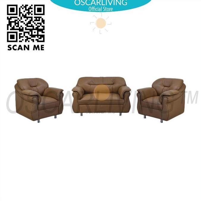 Olc Xena 211 Fullset Sofa - Mocca [Jabodetabek]