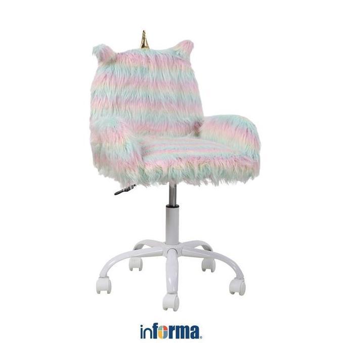 Informa Trixie Kursi Belajar Anak Rainbow Kursi Putar Kursi Komputer Tempat Duduk Gaming Kursi Kanto