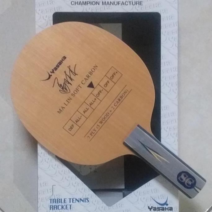 Bet pingpong YASAKA MA LIN SOFT CARBON Murah Berkualitas