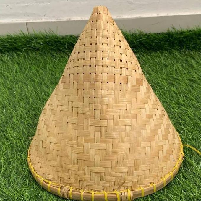 Cetakan Nasi Tumpeng Aseupan Bambu Kukusan Bambu Kukusan Awug Nasi Kerucut Kerajinan Anyaman Bambu