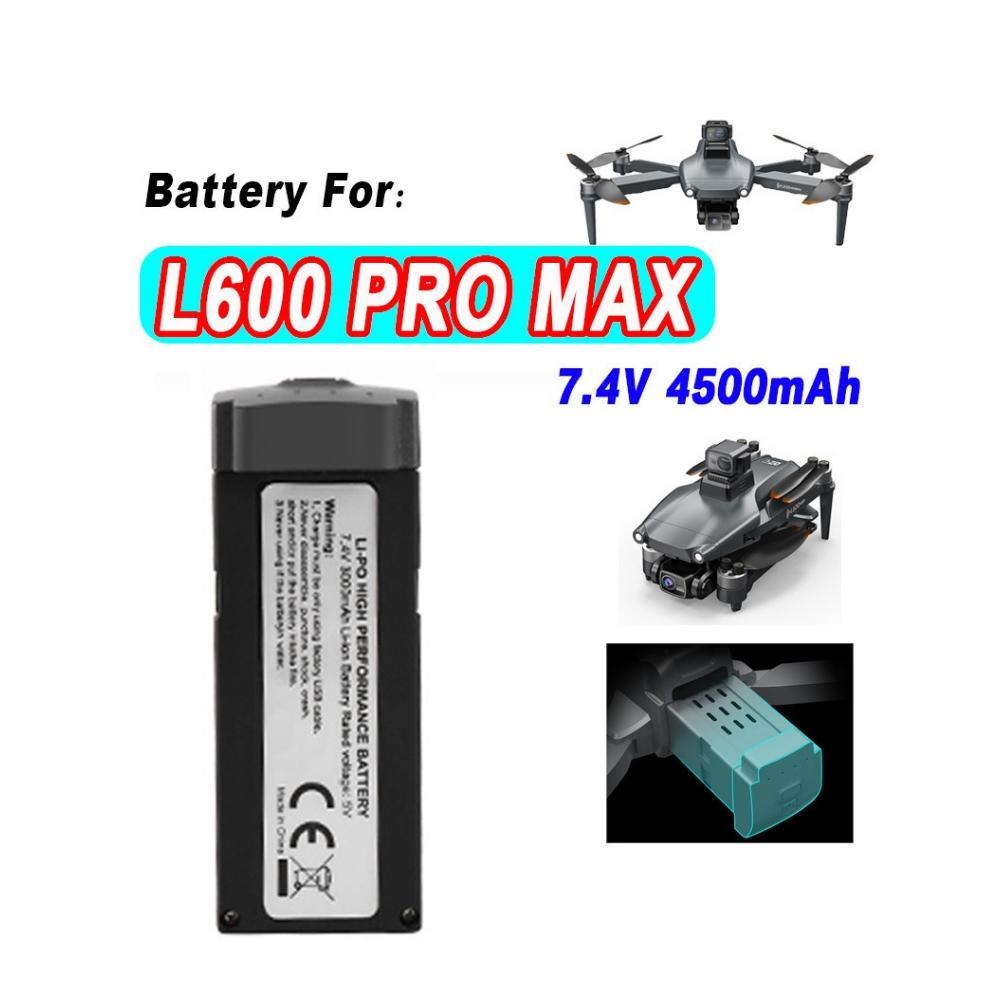 BATRE Original DRONE L6001 Pro Max Battery 7.4V 4500mAh LYZRC BATERAI L600