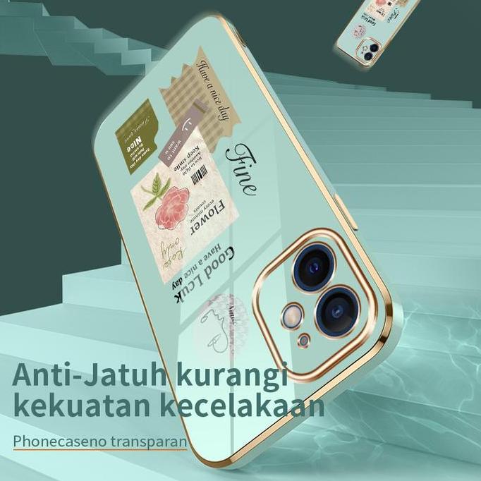 Sedia Ywsbfid Casing Hp Untuk Samsung Galaxy A11 M11 Case Pola Bunga Kasing Silikon Softcase Pelapis