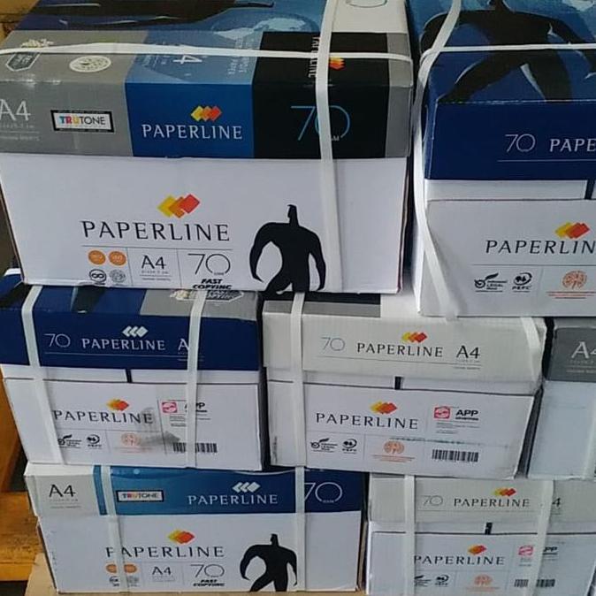 Purple- Kertas A4 70 Gram Paperline Hvs Putih