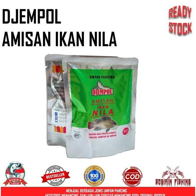 Djempol Amisan Ikan Nila - Campuran Umpan Djempol Amisan Daging Nila Allshop