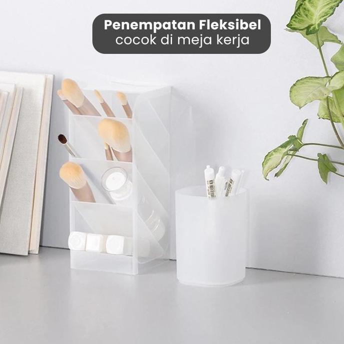 Notbad- Starlight Tempat Pensil Aesthetic Rak Pen Holder 4 Layer Grid Tempat Pulpen Hrm329