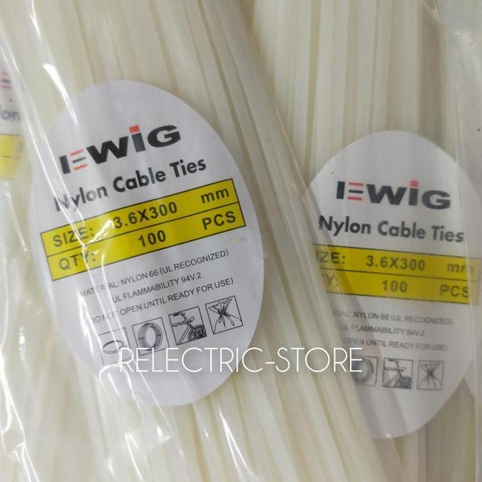 Notbad- Nylon Cable Ties Ewig 3.6 X 300 Mm / Kabel Ties Ewig 3.6 X 300Mm