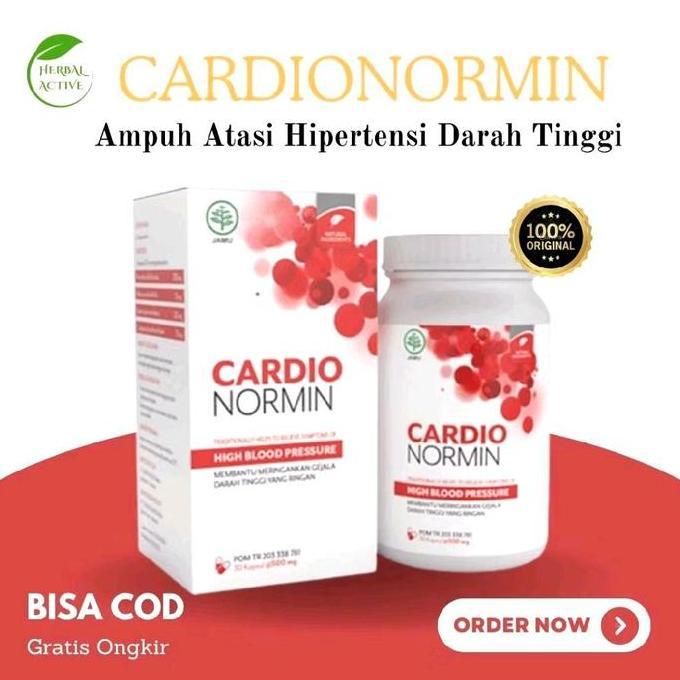 Clearx- Cardionormin Asli Suplemen Herbal Untuk Hipertensi Terbaik Bpom