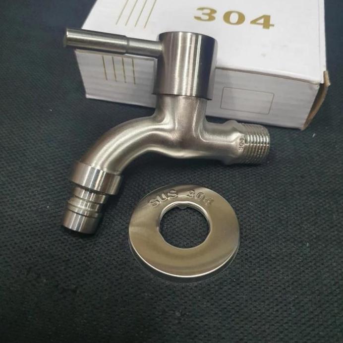 Kran Tembok Stainless SUS 304 /Kran Taman Stainless SUS 304