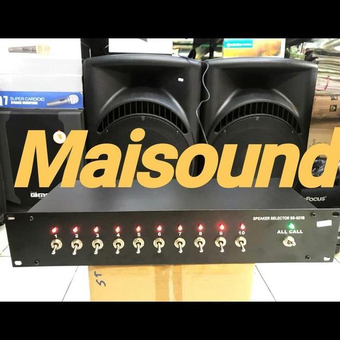 SPEAKER SELECTOR 10 CHANNEL