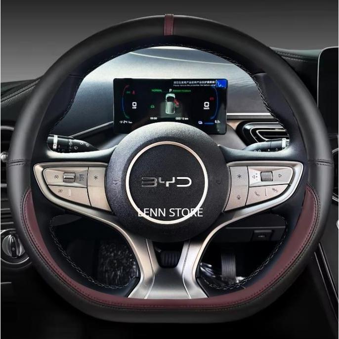 Cover Sarung Stir Kulit Mobil BYD ATTO 1 2025 2026