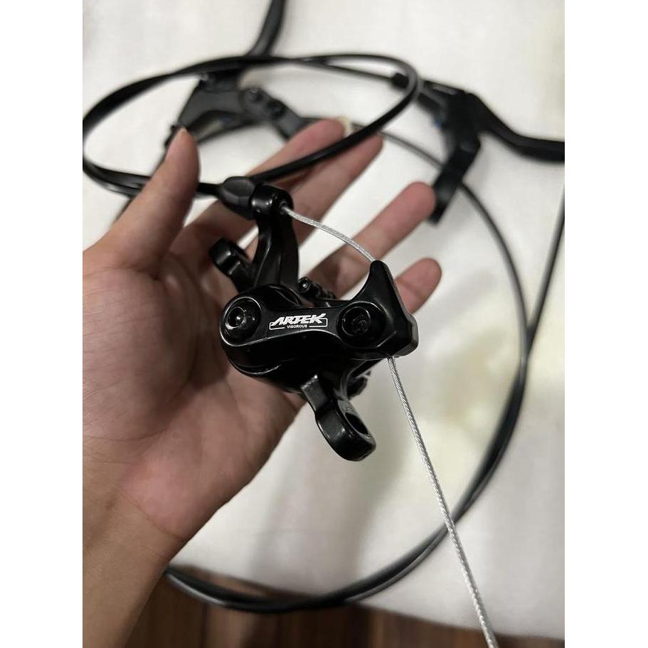 1 Set Rem Discbrake Artek Copotan Dahon Denver Komplit