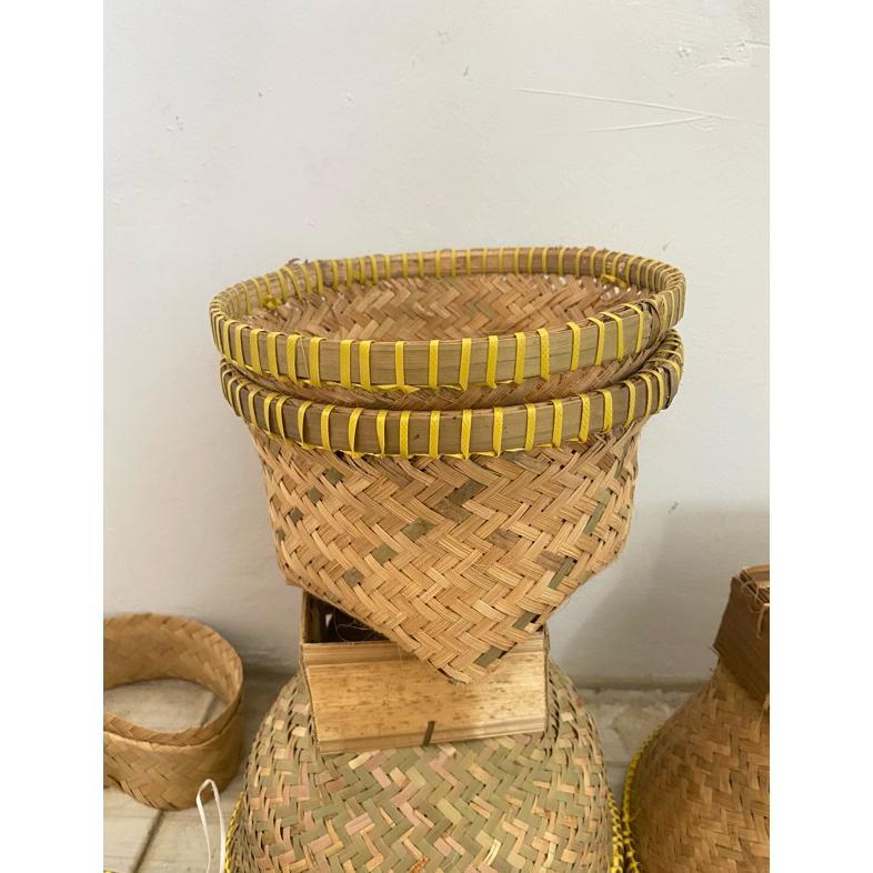 Tumbu Bambu Mini Tempat Seserahan Nasi Hantaran Dll