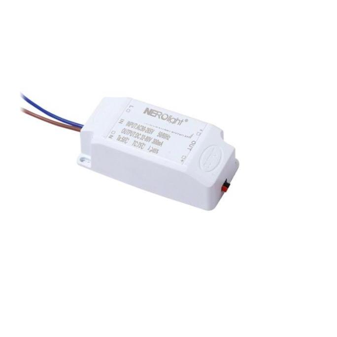 Echo LED mr16 driver nero 7watt. Adaptor 12v mr16 7watt. Powersupply original
