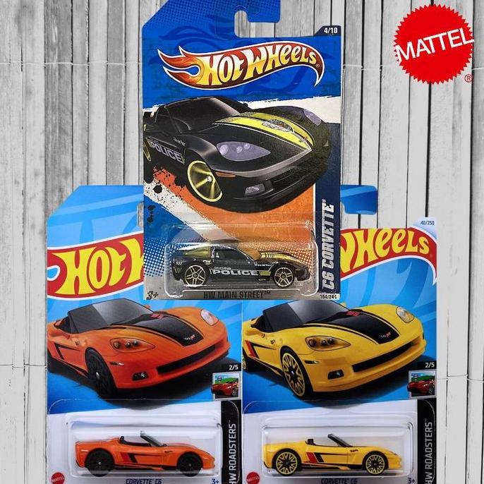 HOTWHEELS CORVETTE C6 2024 - COPO C7.R TOONED ZR1 STINGRAY CONVERTIBLE
