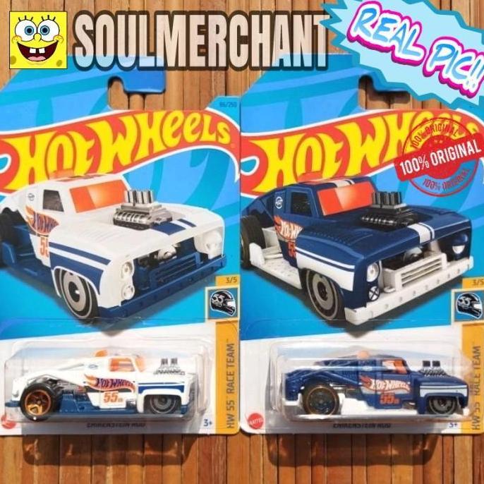 Hot Wheels Erikenstein Rod Biru Hotrod