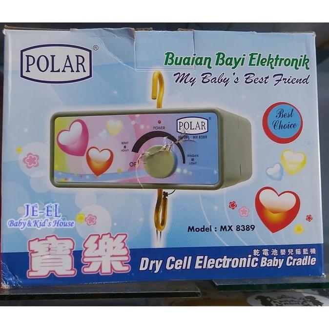 Polar Mesin Ayunan Bayi Elektrik Buatan Malaysia MX8389 / Mesin Ayunan
