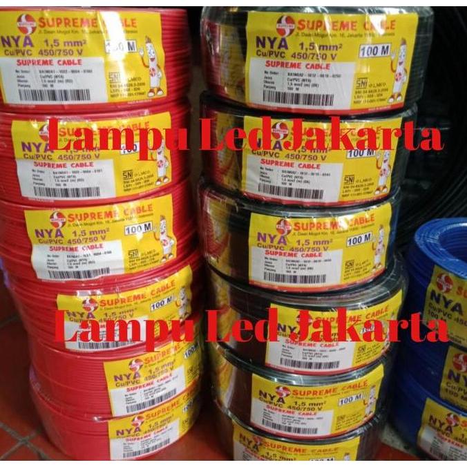 Kabel NYA 1,5mm 1.5mm supreme 100meter. Kabel nya supreme 1.5mm 100m ready
