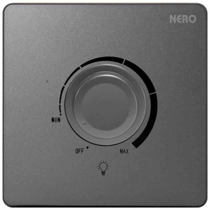 Saklar dimmer nero casa x2 grey. Saklar nero dimmer casa x2 grey original