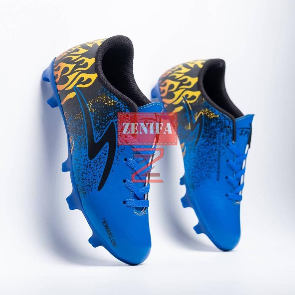SUPER DEAL Sepatu Bola Anak Anak Specs Ewaklok ukuran 33 34 35 36 37 38 Sepatu bola anak