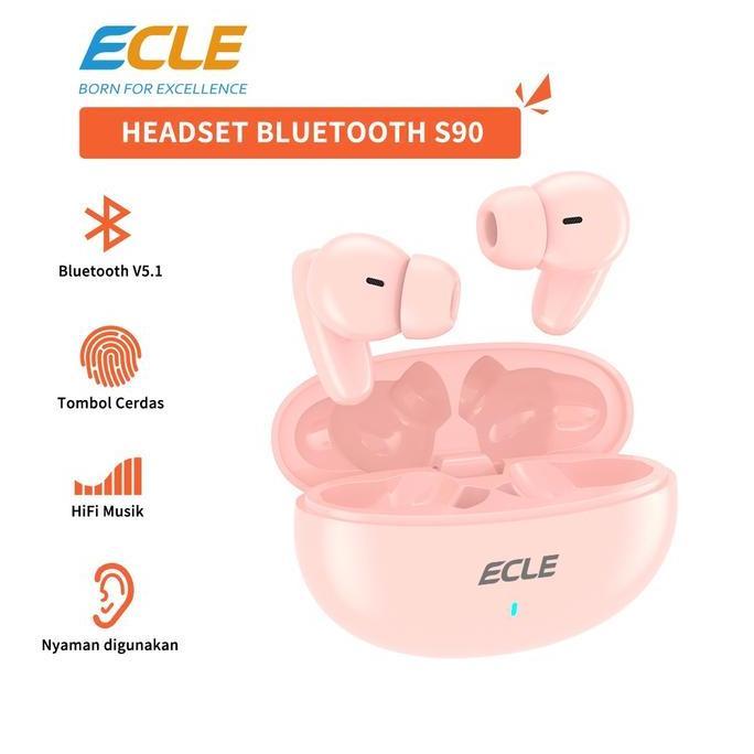 ECLE S90 TWS Bluetooth Earphone True Wireless Earbuds In Ear Headset