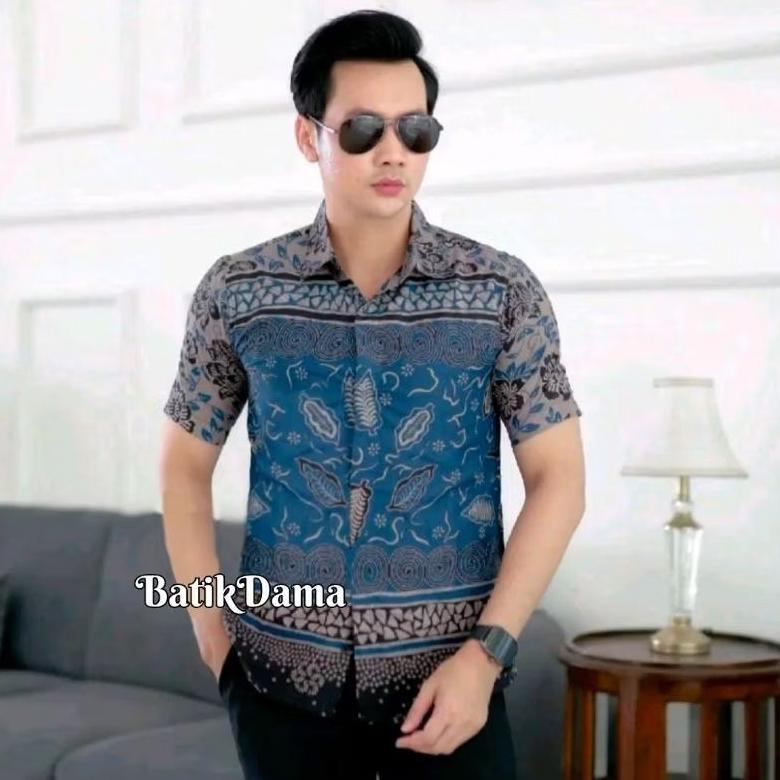 Unik Baju Batik Pria Abadi Batik Kemeja Batik Pria Lengan Pendek