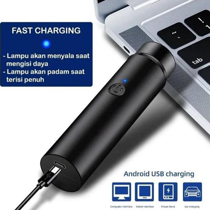 GHURDI Shaver Mini Mesin Cukur Kumis Jenggot Elektrik Portable Mini / Alat Cukur Jenggot Elektrik Mi