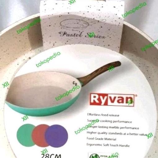 Tms 99-008 Wajan Penggorengan Marble Viera Ryvan Fry Pan 28 Cm~Induksi