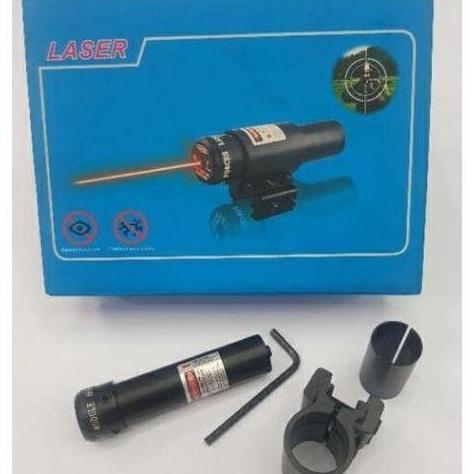 GHURDI Laser merah SCOPE NYALA MERAH DUS BIRU YX-802 RED