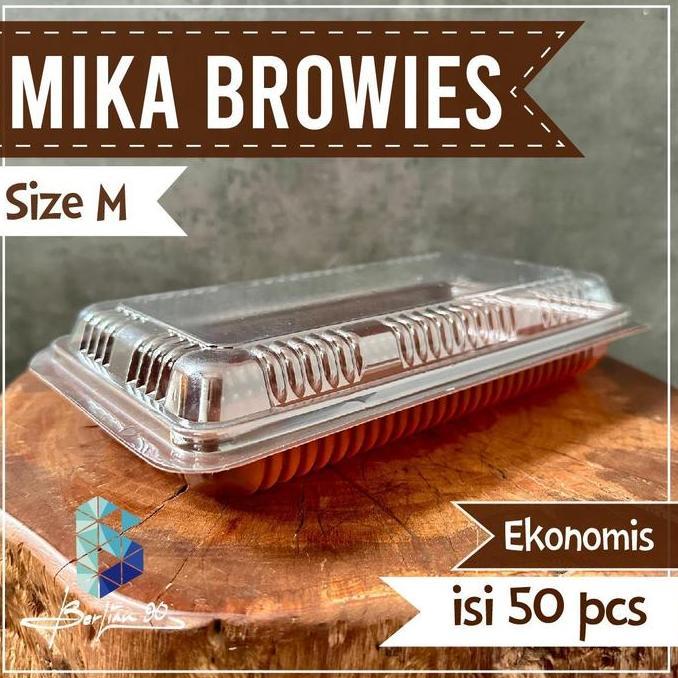 Mika Brownies M Kotak Brownies Mika Kue Brownies Isi 50